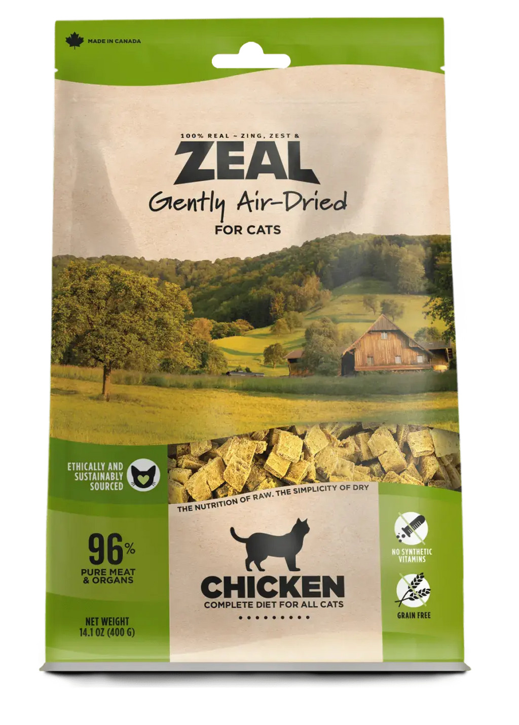 Zeal - Chat - Recette de Poulet 14oz Zeal