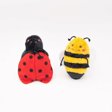 ZippyPaws Crinkle 2-Pack (Bee and Ladybug) jouet pour chien Zippy Paws