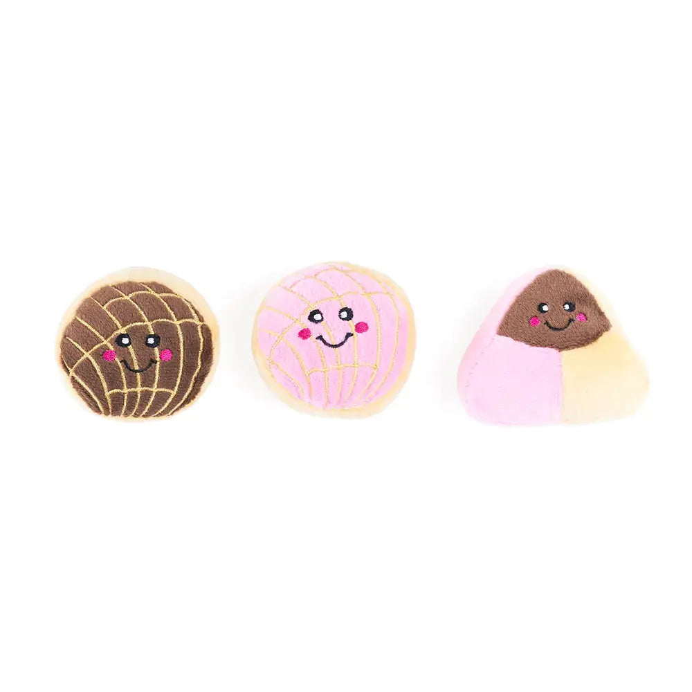 ZippyPaws Miniz 3-Pack – Pan Dulce toutou jouet pour chien Zippy Paws