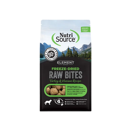 NutriSource Element FD - Bouchees Dinde & Venaison 10oz NutriSource