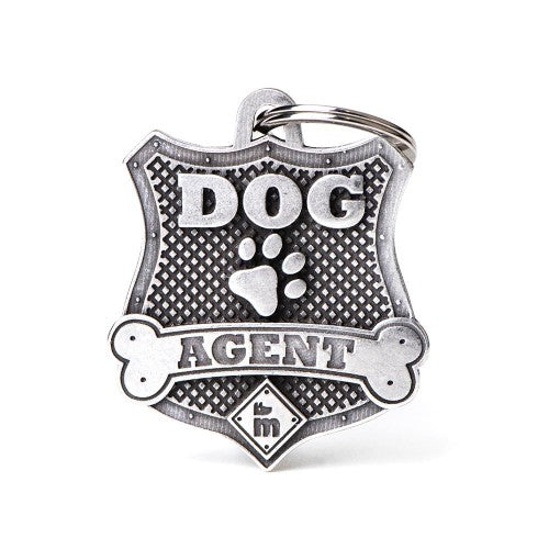 MyFamily - Médaille Bronx Dog Agent Badge pour animaux