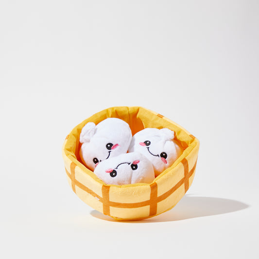 Peluche interactive en dumplings