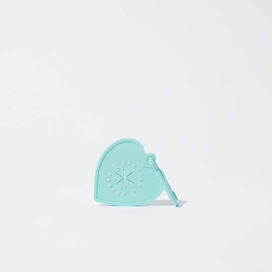 Turquoise Heart Hands-free Bag Holder