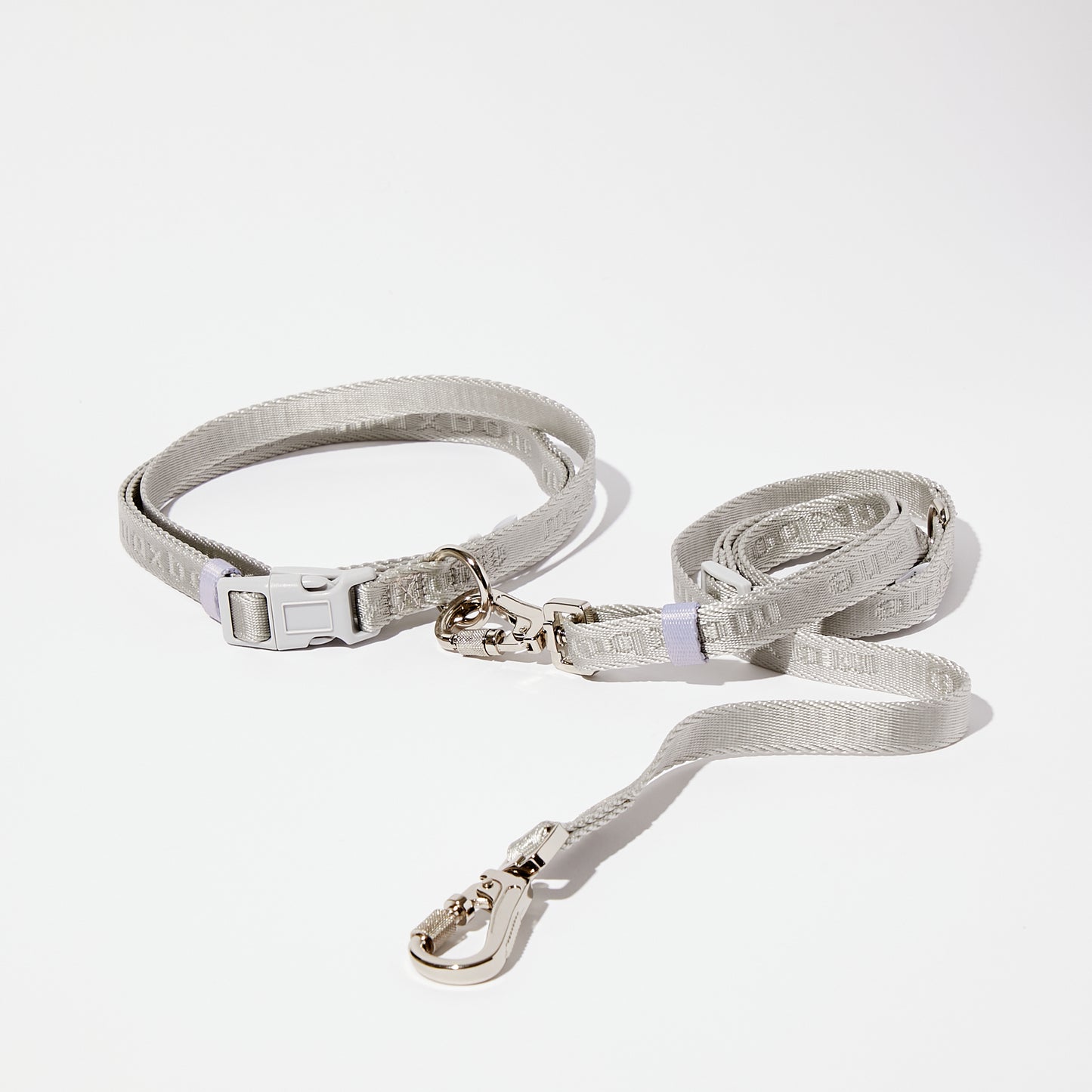 Hands-free Belt Leash Pale Gray