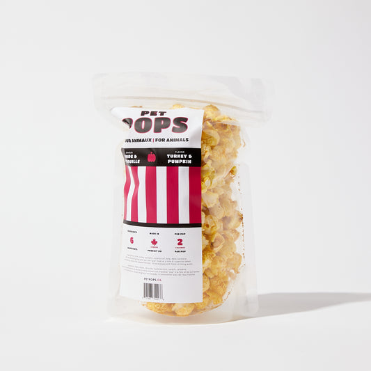 Popcorn à la dinde et à la citrouille